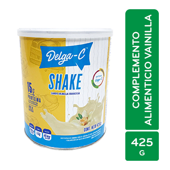 Complemento Polvo Alimenticio Vainilla Dietético Delga-c Lata 425 G