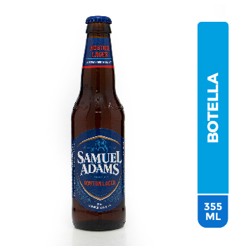 Cerveza Artesanal Lager Usa Samuel Adams Botella 355 Ml