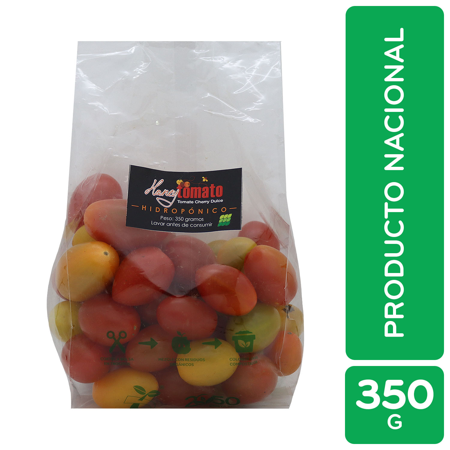 Tomate Cherry Colores Auto Mercado Bandeja 350 G