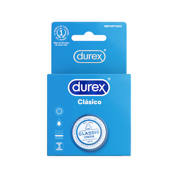 Preservativo Natural X3 Durex Caja 3 Unid
