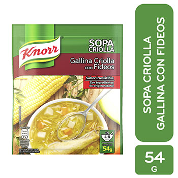Sopa Fideo Costilla Knorr Paquete 54 G