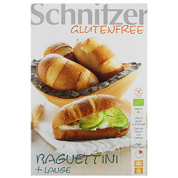 Pan Empacado Sin Gluten Baguette Schnitzer Caja 200 G