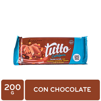 Chocolate Marañon Almendra Tutto Paquete 200 G