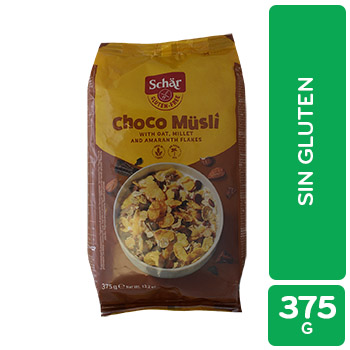 Cereal Sin Gluten Chocolate Schar Paquete 375 G
