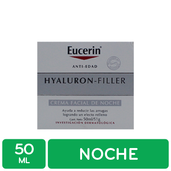 Crema Hyaluron Filler Noche Eucerin Envase 50 Ml